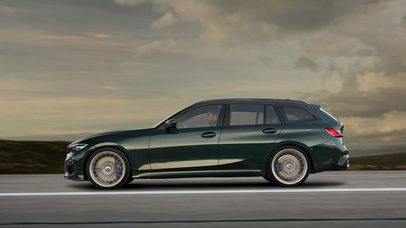 Illustration for article titled The New BMW Alpina B3 Touring Is Another Forbidden Fruit Wagon Powerhouse